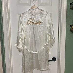 Satin Bride Robe